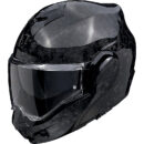 Casco abatible Scorpion Exo Tech Carbon Onyx - negro brillante