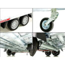 Remolque Temared CARLU 5121-S Autotrailer 3,5 t, suelo de aluminio