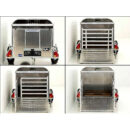 Ifor Williams P7e remolque ganadero 750 kg con laterales