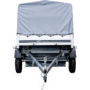 Remolque PKW 230x125 cm, 750 kg, basculante con lona alta