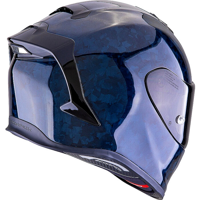Casco integral Scorpion EXO-R1 Evo Carbon Air Onyx Blue - Imagen 3