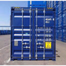 Contenedor marítimo de 40 pies High Cube – Azul RAL 5013