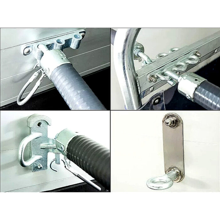 Blomert ISI Blitz Alu Remolque para Caballos 2 plazas, color plata - Imagen 9