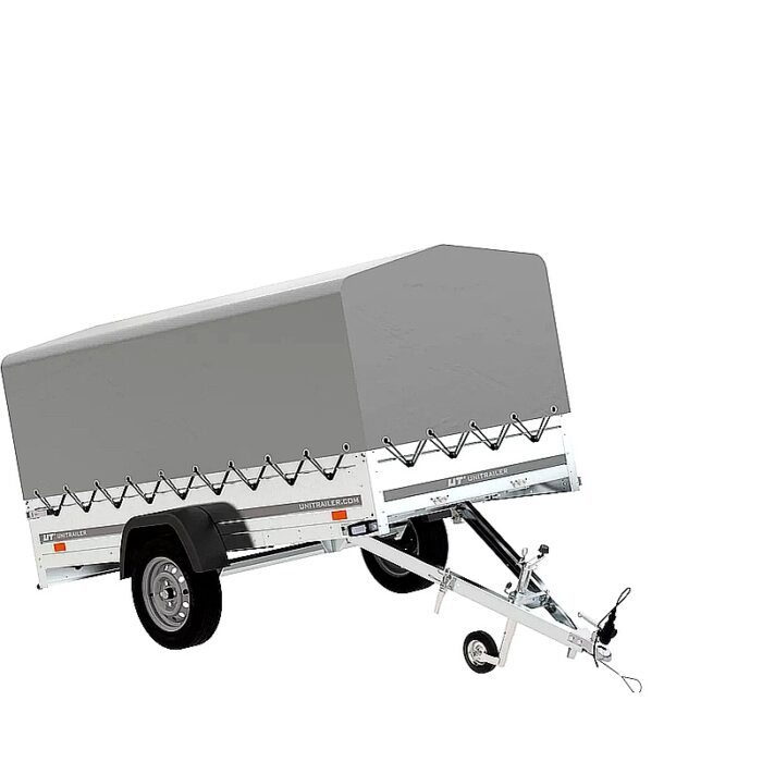 Remolque de jardín UNITRAILER 264 KIPP, un eje, 750 kg - Imagen 2