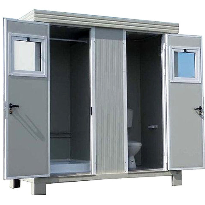 Contenedor sanitario modular SS1 – 2 WC y 2 lavamanos - Imagen 6