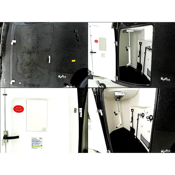 Humbaur Maximus 2700 S, remolque para caballos, negro - Imagen 12