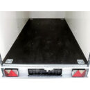 Remolque cerrado BK 750 kg, 135 x 248 x 150 cm, blanco