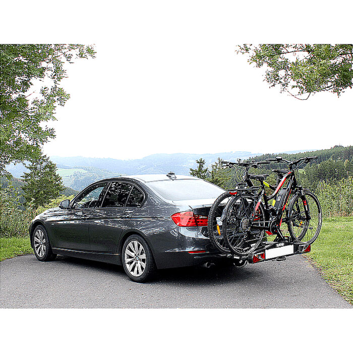 Eufab Premium portabicicletas plegable 2-3 bicicletas - Imagen 2