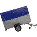 Remolque de jardín UNITRAILER 230 KIPP 750 kg con lona alta