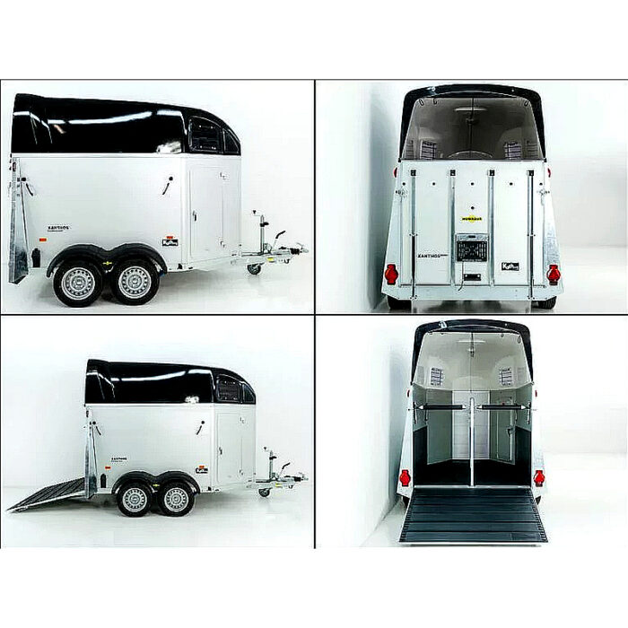 Humbaur XANTHOS 2400, remolque para caballos, 2 plazas - Imagen 8