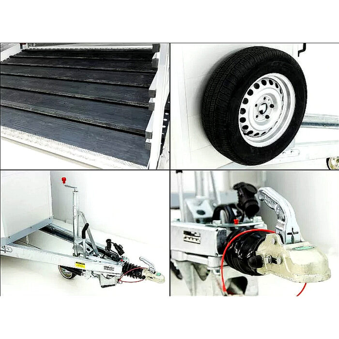 Koch Profi Remolque para ganado 185x550 cm, 3,5t, suelo de aluminio - Imagen 6