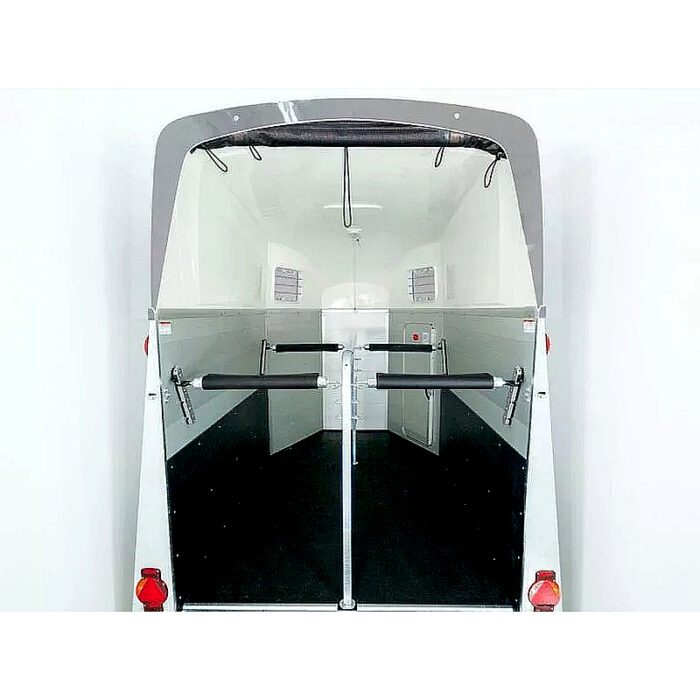 Humbaur XANTHOS 2400 remolque para caballos, 2 plazas, plata - Imagen 3