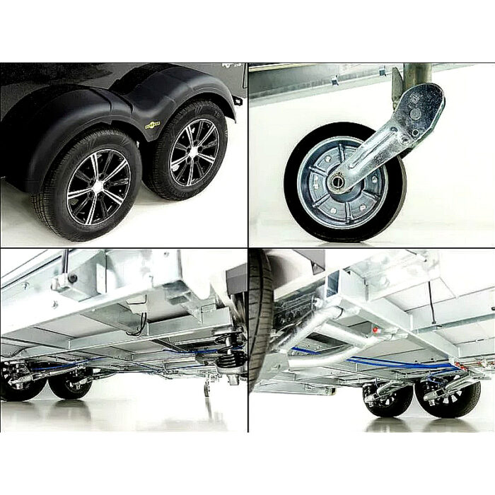 Humbaur Maximus 2700 S, remolque para caballos, negro - Imagen 14