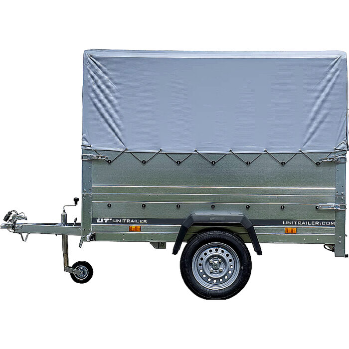 Garden Trailer 201 KIPP con lona alta y laterales - Imagen 6