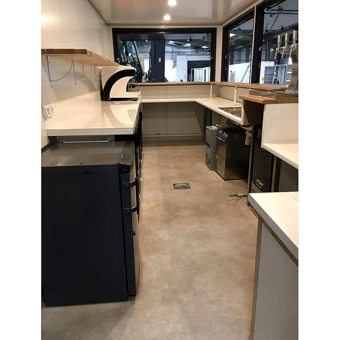 Contenedor cafetería de 20 pies totalmente acondicionado - Imagen 6