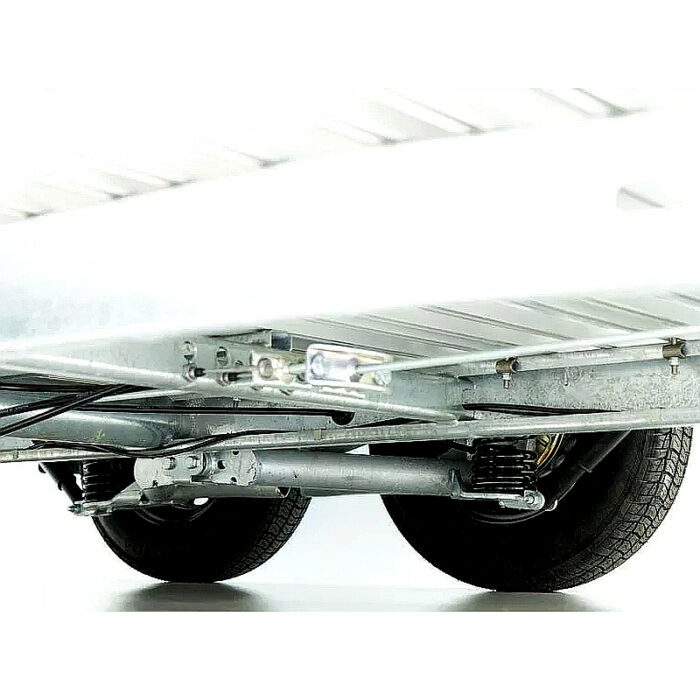 Debon Cargo H201 Remolque Cerrado 2,6 t Alu/Poly, negro - Imagen 9
