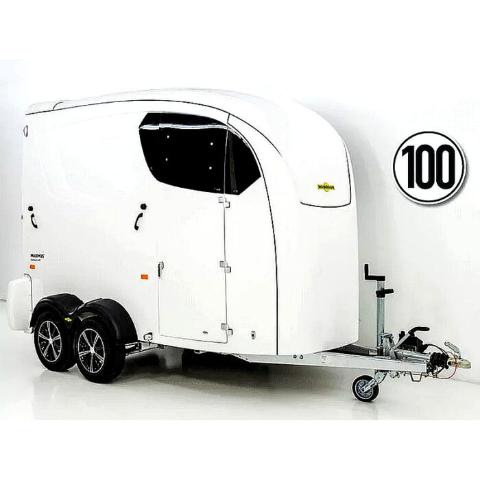 Humbaur Maximus 2700 S, remolque para caballos, blanco