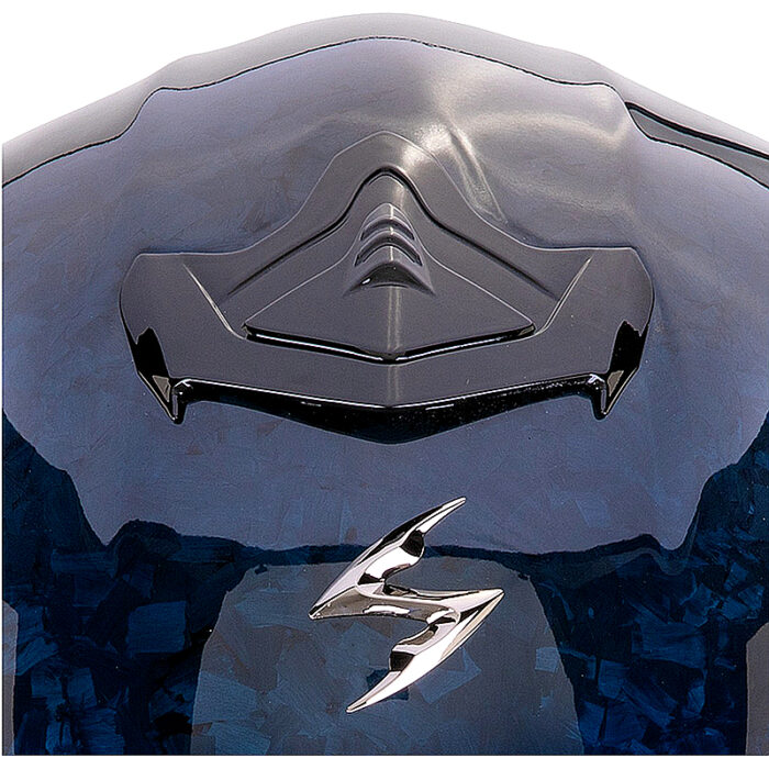 Casco integral Scorpion EXO-R1 Evo Carbon Air Onyx Blue - Imagen 4