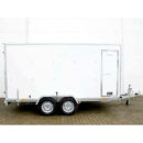Remolque cerrado BK 200x400 cm, 2,7 t, 100 km/h, con rampa