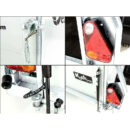 Debon DK R255 Remolque Cerrado 125x255x156 cm, 1300 kg