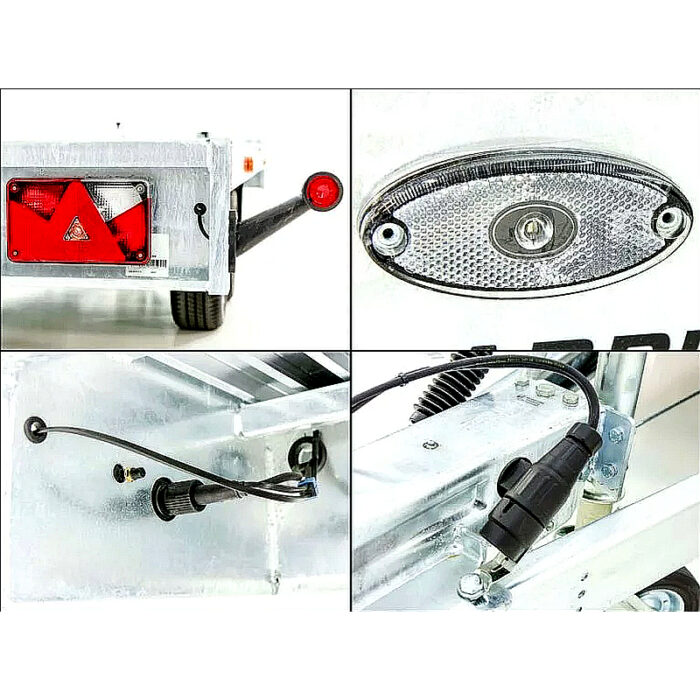 Remolque Temared CARLU 5121-S Autotrailer 3,5 t, suelo de aluminio - Imagen 13