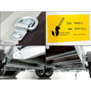 Remolque cerrado BK Black Edition 1300 kg, 258x148x157 cm
