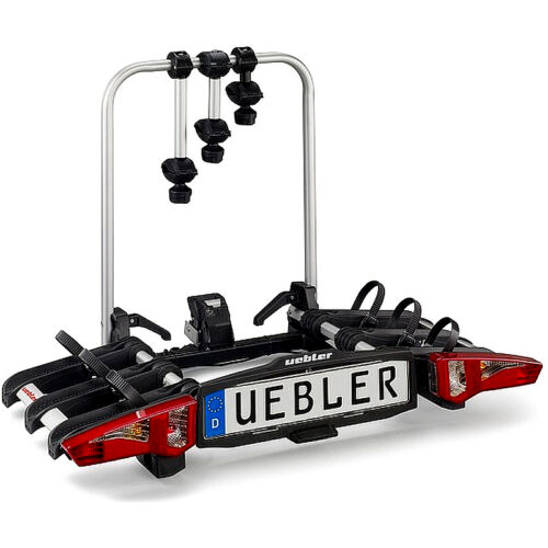 Uebler i31, portabicicletas plegable y ligero para 3 bicicletas