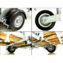 Ifor Williams P8G remolque para ganado 124x250 cm, 1,4t