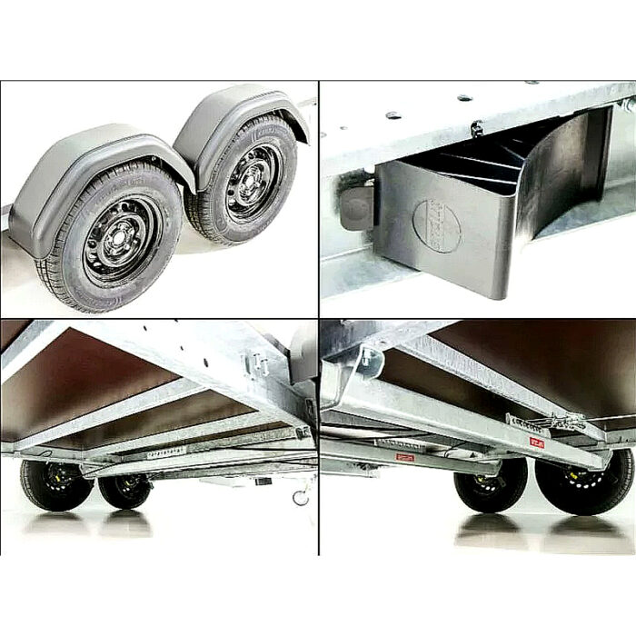 Henra Boxvan Remolque cerrado 183x465x220 cm 2,7t - Imagen 7