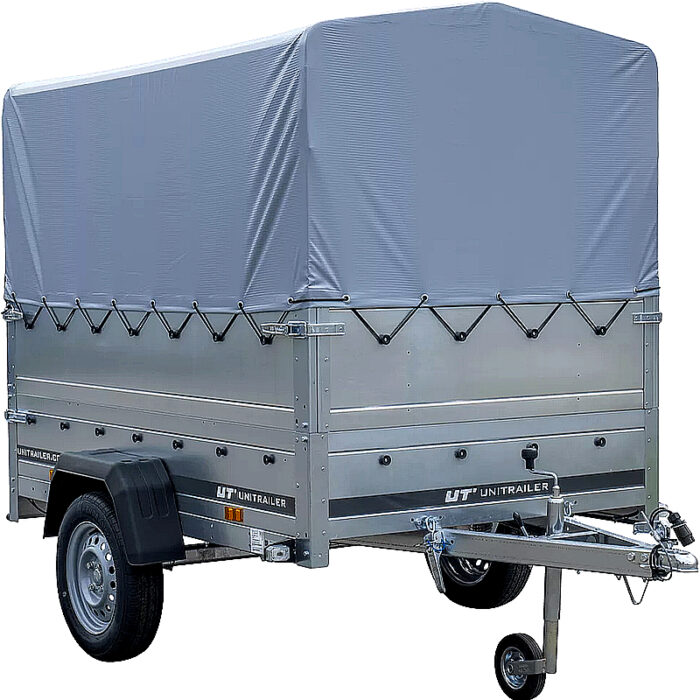 Garden Trailer 201 KIPP con lona alta y laterales - Imagen 4