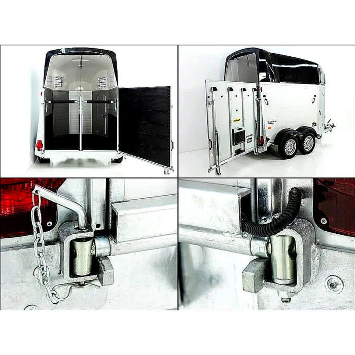 Humbaur XANTHOS 2400, remolque para caballos, 2 plazas - Imagen 7