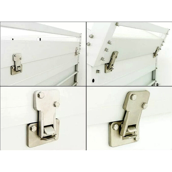Koch Remolque con tapa Tipo U2 105x205 cm, 750 kg - Imagen 8
