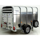 Ifor Williams P8G 124x244x153 cm 1,4t remolque para ganado