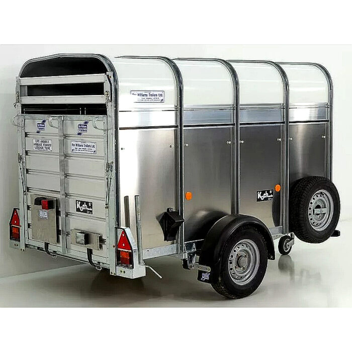 Ifor Williams P8G 124x244x153 cm 1,4t remolque para ganado - Imagen 5