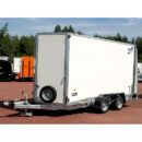 Ifor Williams BV126G remolque cerrado 3,5t con portón combinado