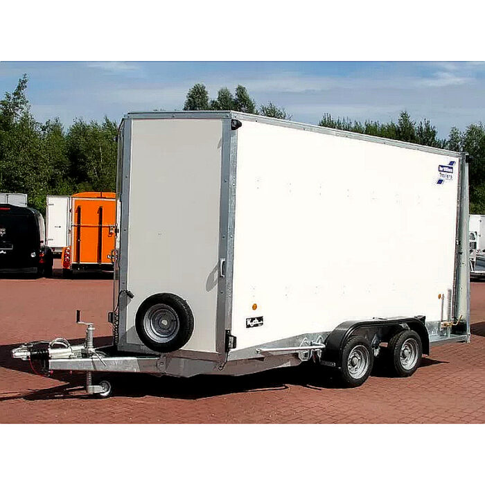 Ifor Williams BV126G remolque cerrado 3,5t con portón combinado - Imagen 2
