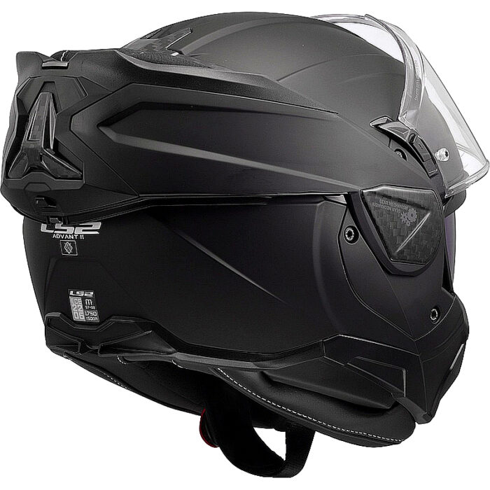 Casco abatible LS2 FF910 Advant II Carbon Mate Negro - Imagen 12