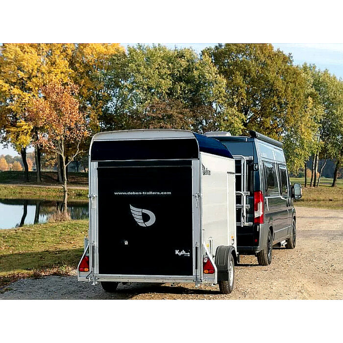 Debon Cargo Remolque Cerrado 1300 kg, 295x148x190 cm - Imagen 4