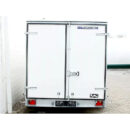Remolque cerrado BK 200x400 cm, 2,7 t, 100 km/h, con rampa