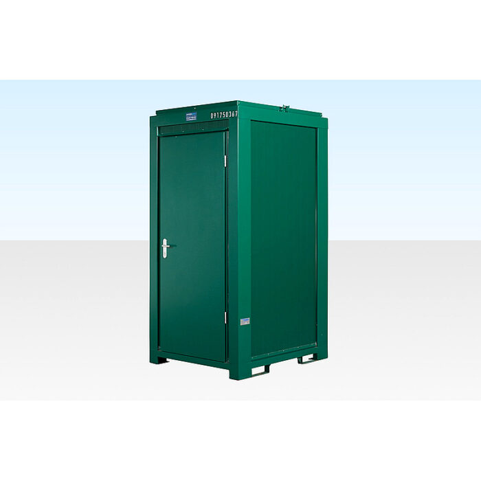 Inodoro individual sobre sector simple 1,2 m x 1,4 m (RAL 6005) - Imagen 4