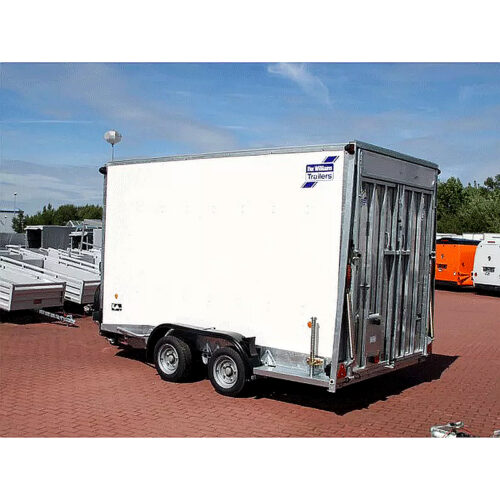 Ifor Williams BV126G remolque cerrado 3,5t con portón combinado