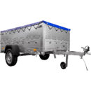 Garden Trailer 230 KIPP con enganche plegable