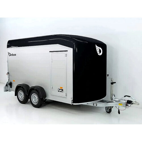 Debon Cargo H201 Remolque Cerrado 2,6 t Alu/Poly, negro