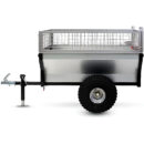 Remolque basculante galvanizado de 500 kg