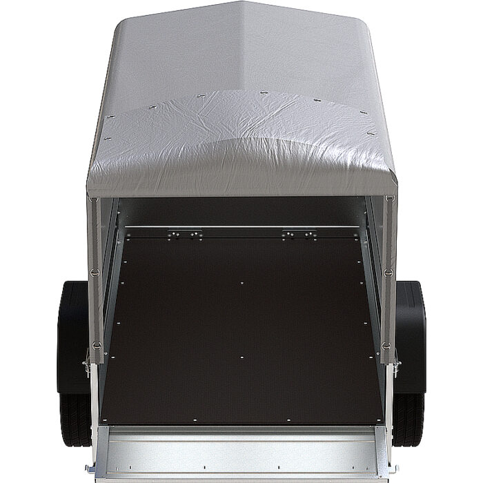 Remolque Garden Trailer 201 KIPP 750 kg con lona alta - Imagen 6