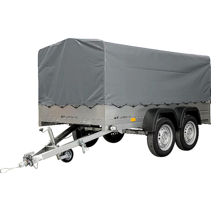 Remolque de jardín UNITRAILER 264/2 KIPP, 750 kg, basculante