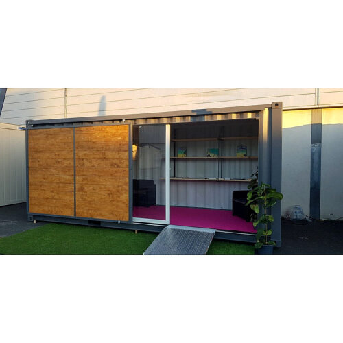 Contenedor marítimo 20′ amueblado – Modelo DRY