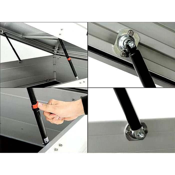Koch Remolque con tapa Tipo U2 105x205 cm, 750 kg - Imagen 9