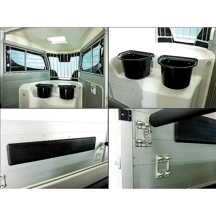 Ifor Williams HBX 511 remolque para caballos, negro - Imagen 13