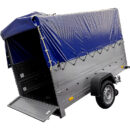 Remolque de jardín UNITRAILER 230 KIPP 750 kg con lona alta